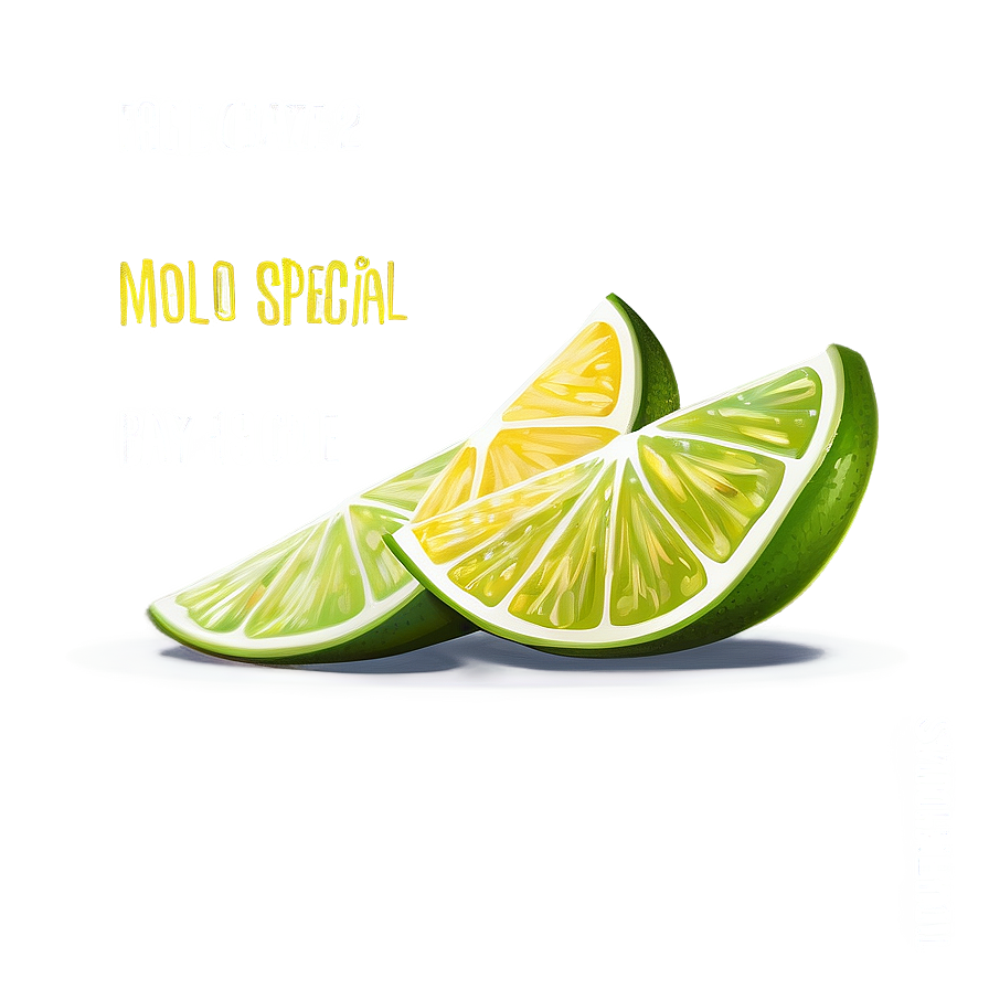 Modelo Especial Lime Wedge Png Cqs