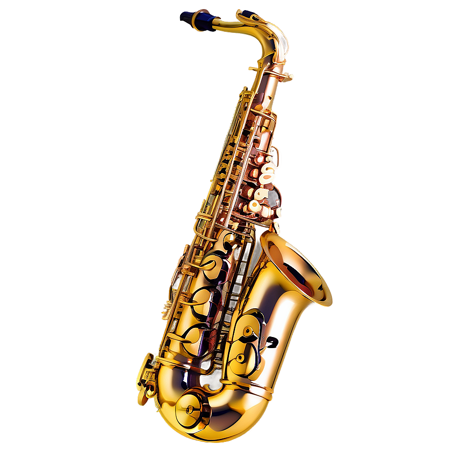 Modern Alto Saxophone Png 06282024