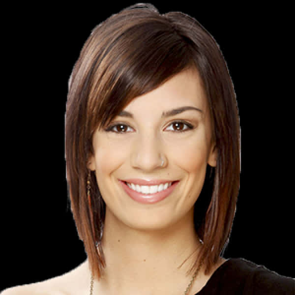 Modern Asymmetrical Bob Hairstyle