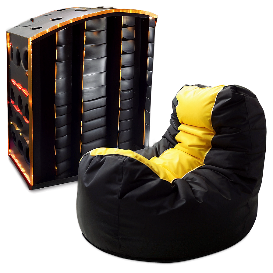 Modern Bean Bag Chair Png 06282024