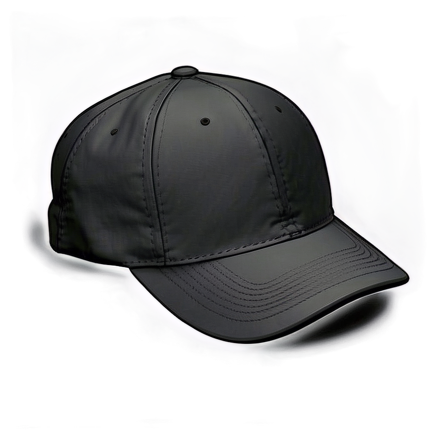 Modern Black Cap Design Png Wop