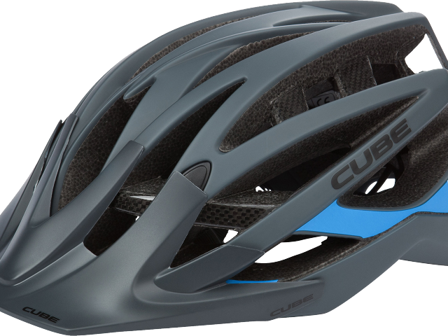 Modern Black Cycling Helmet