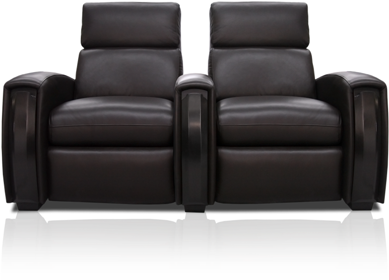 Modern Black Leather Recliner Chairs