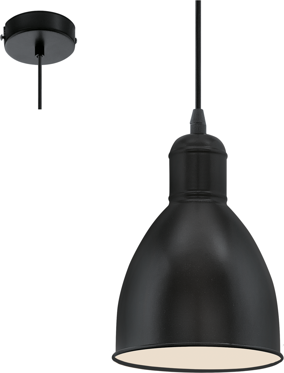 Modern Black Pendant Light