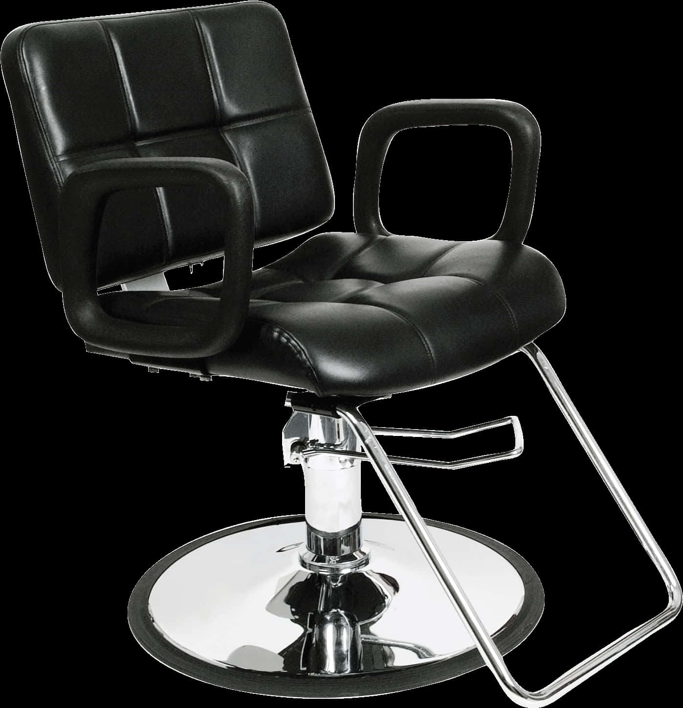 Modern Black Salon Chair