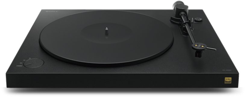 Modern Black Turntable