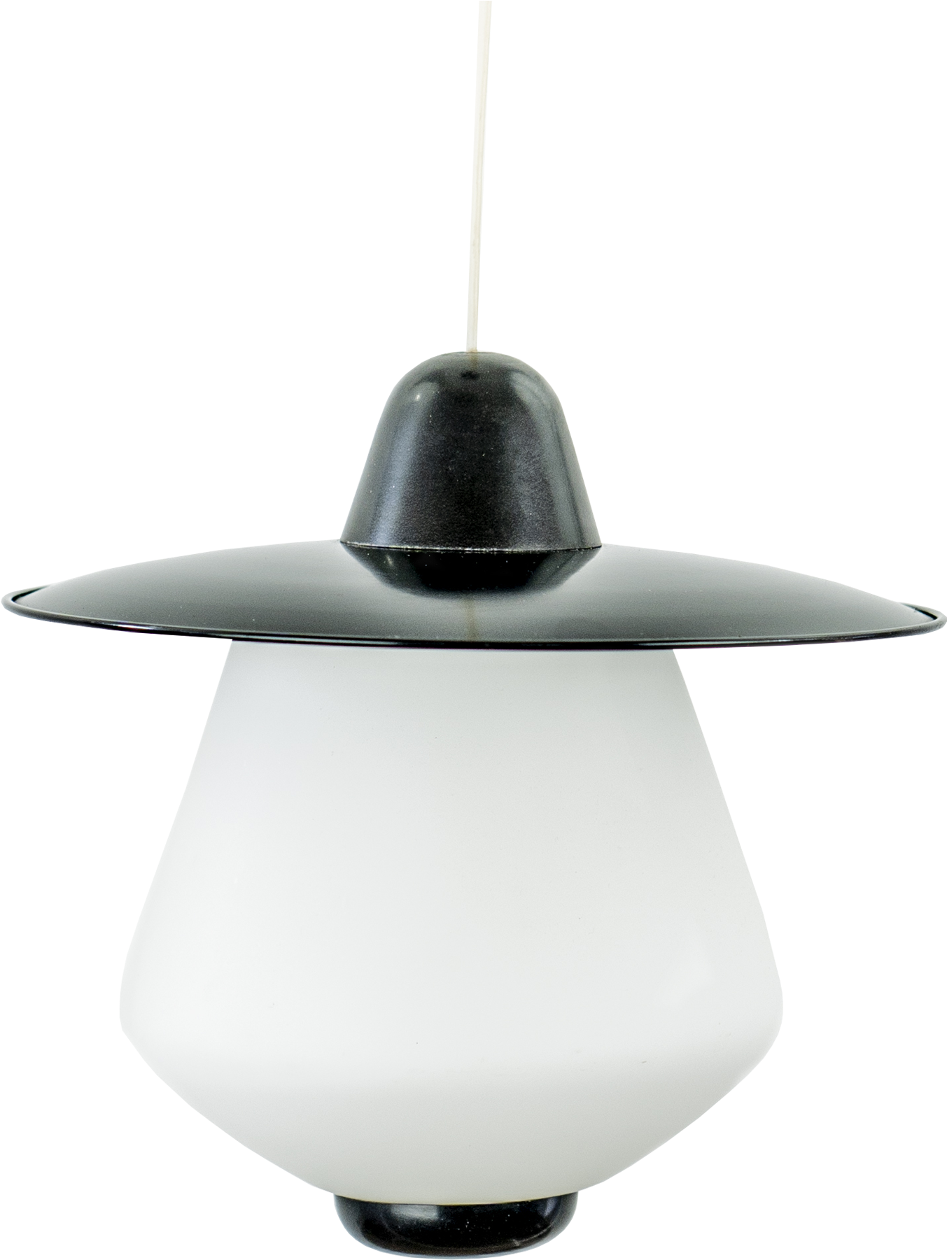 Modern Blackand White Pendant Light