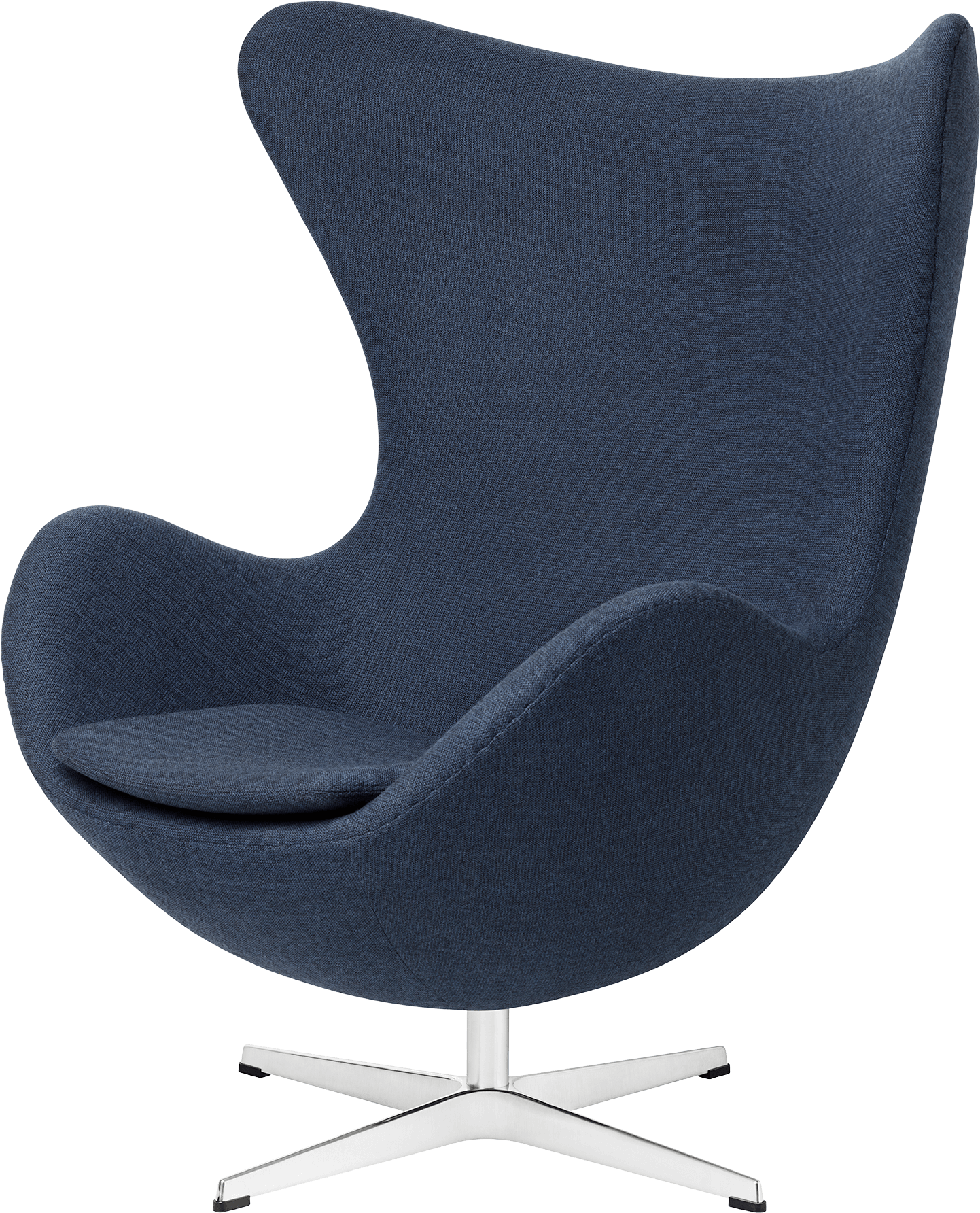 Modern Blue Egg Chair Design