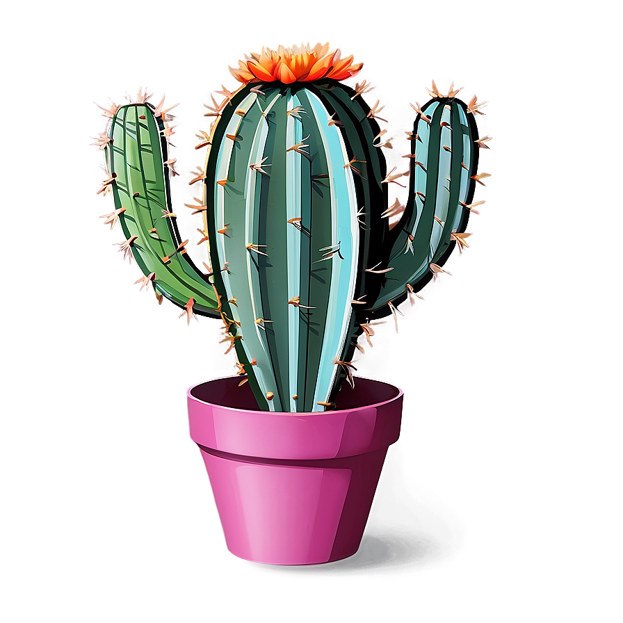 Modern Cactus Png Gax23