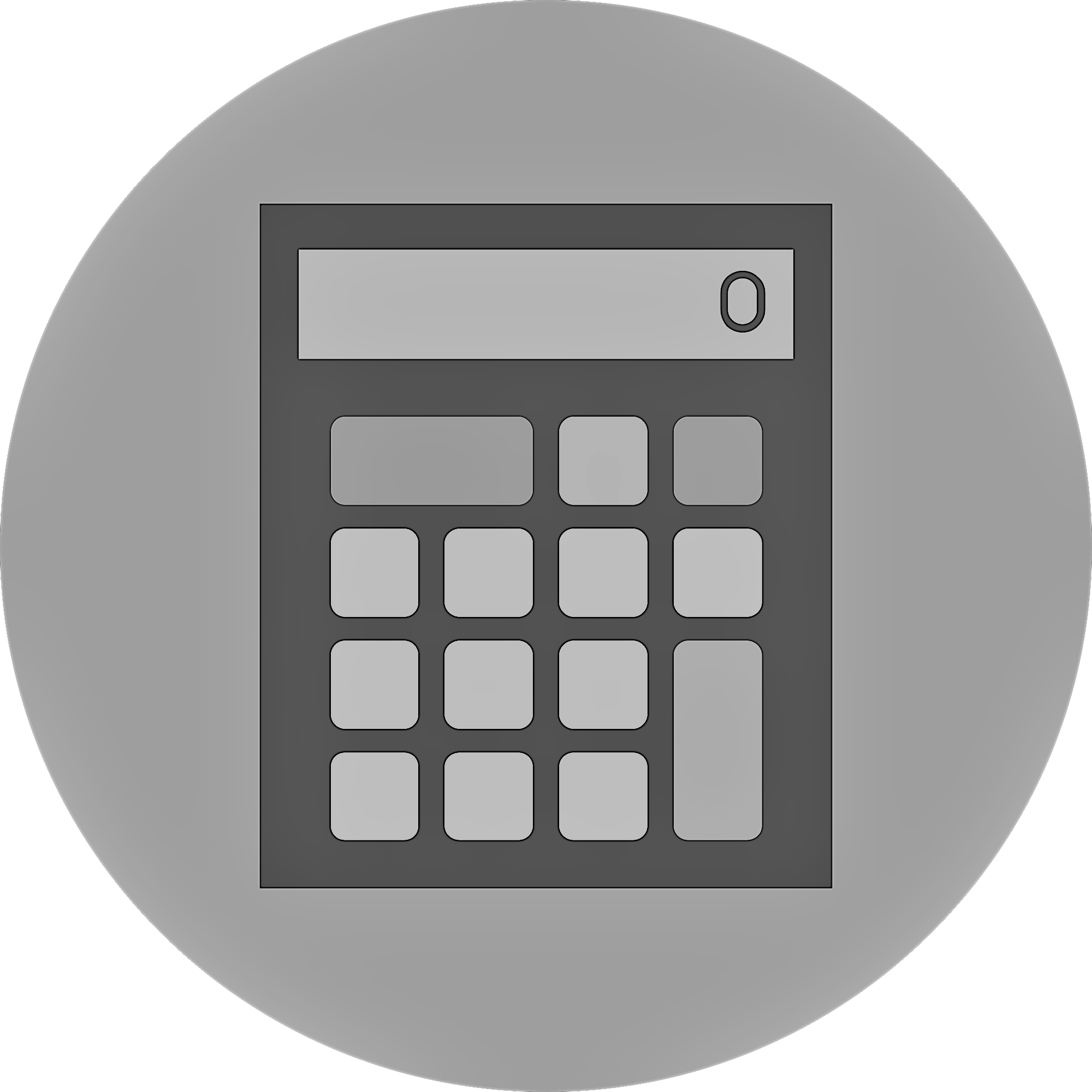 Modern Calculator Icon