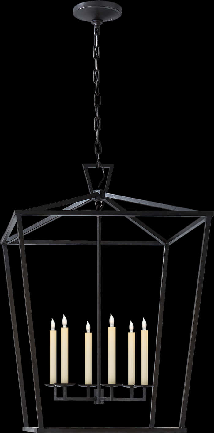 Modern Candle Style Chandelier