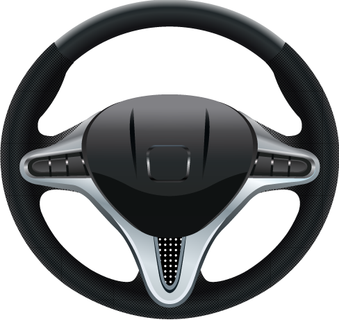 Modern Car Steering Wheel Design