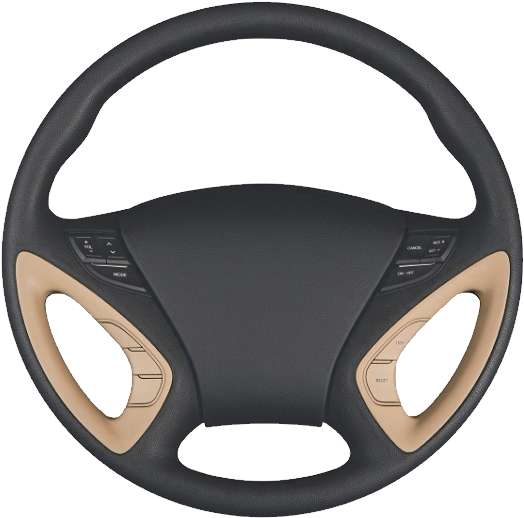 Modern Car Steering Wheel