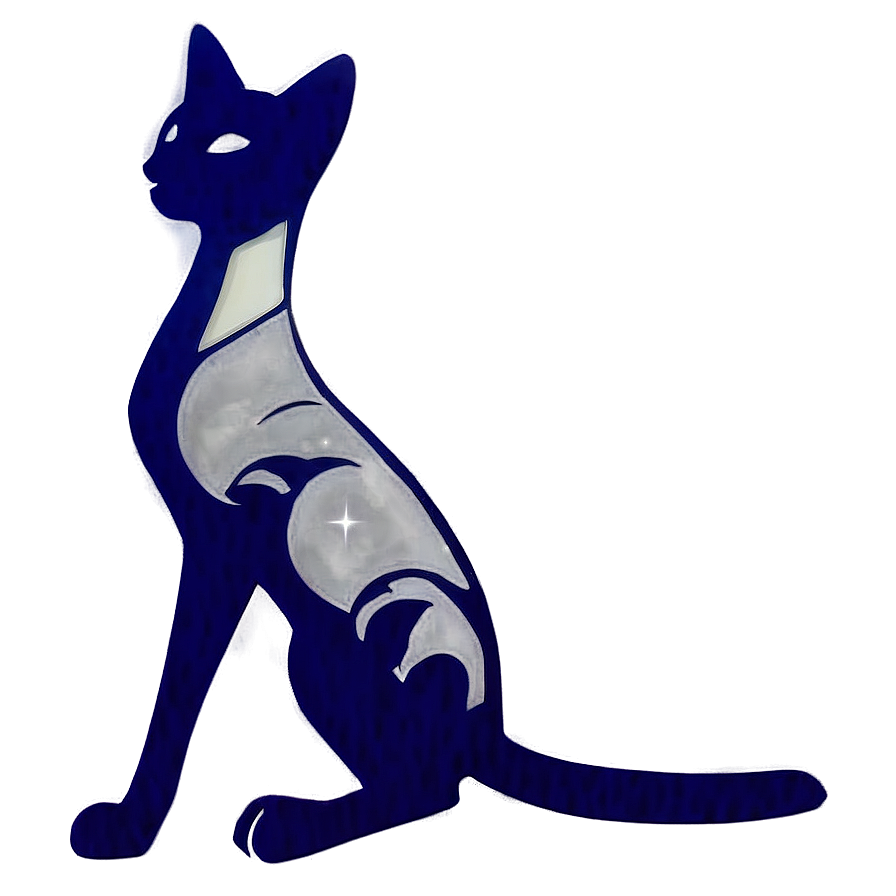 Modern Cat Silhouette Png Duw