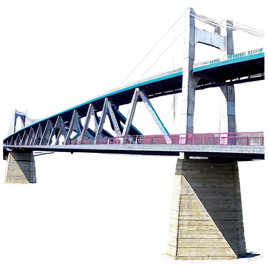 Modern City Bridge Png 67