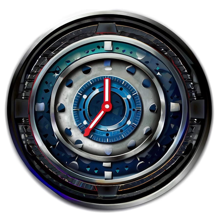 Modern Clock Icon Png 05252024