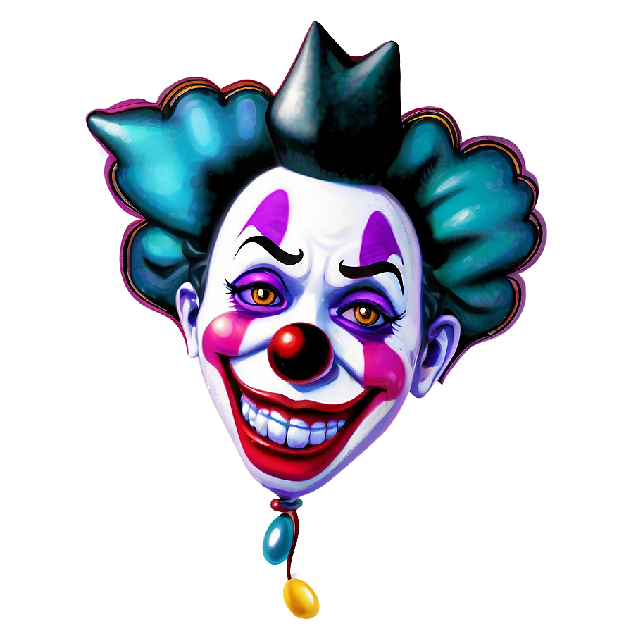 Modern Clown Emoji Png 05252024