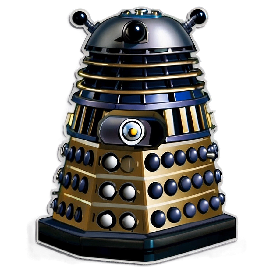 Modern Dalek Graphic Png 21