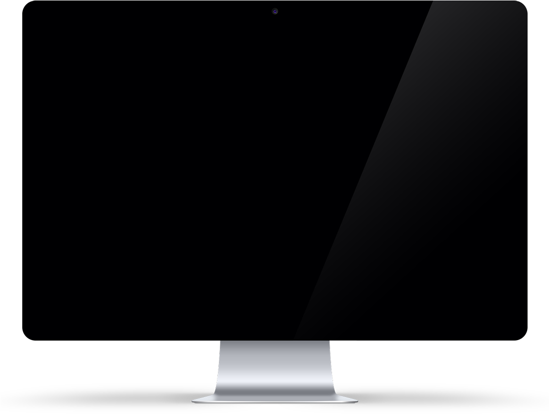 Modern Desktop Monitor Display