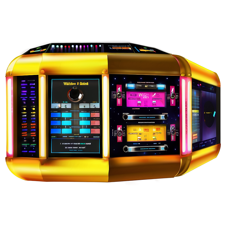 Modern Digital Jukebox Png Htj