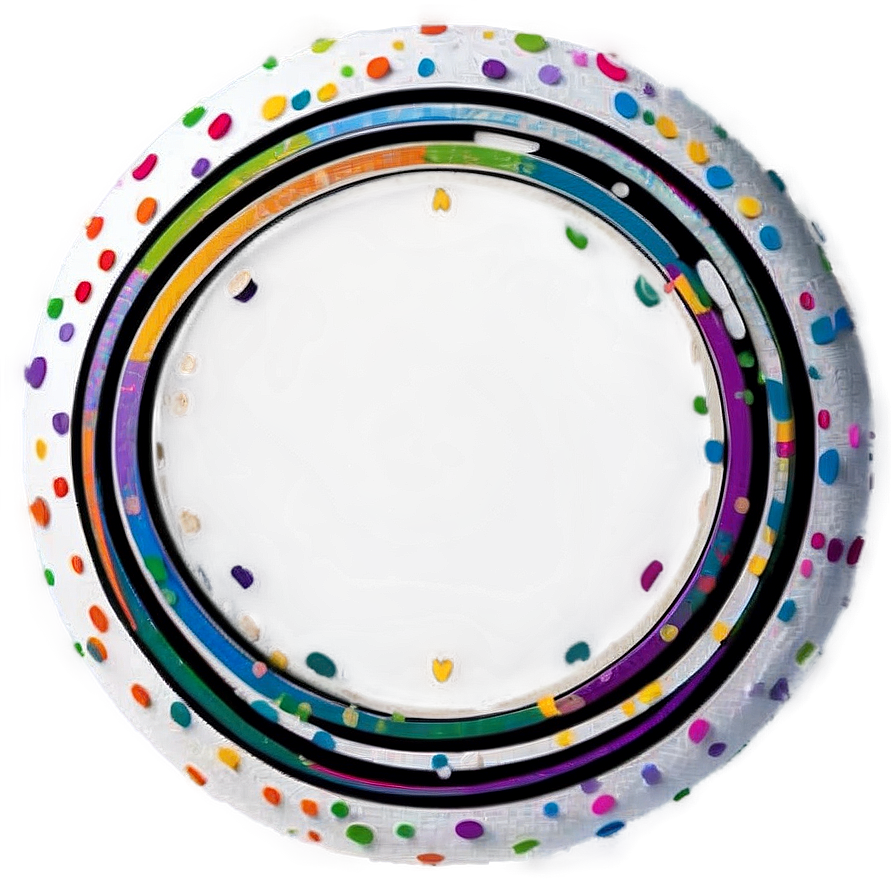 Modern Dotted Circle Png 70