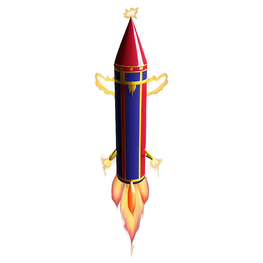 Modern Firework Rocket Png Pls60