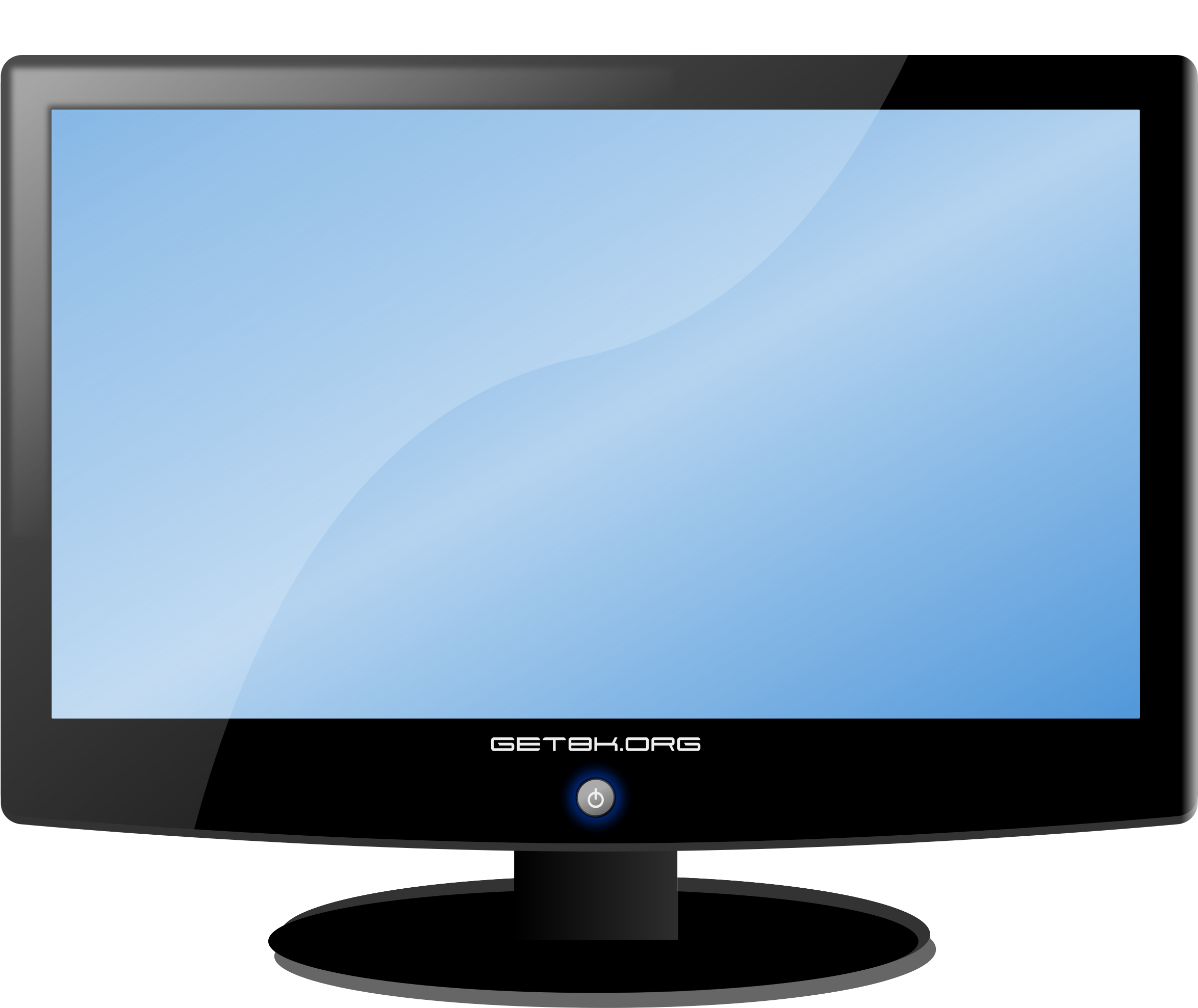 Modern Flat Screen Monitor