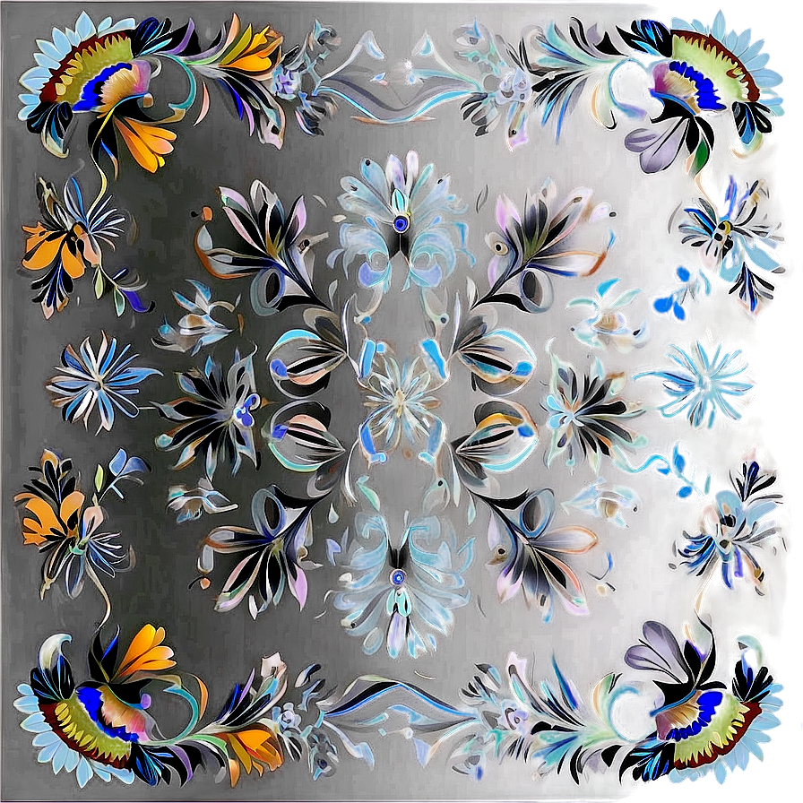 Modern Floral Pattern Png 86