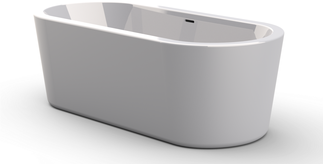 Modern Freestanding Bathtub Design