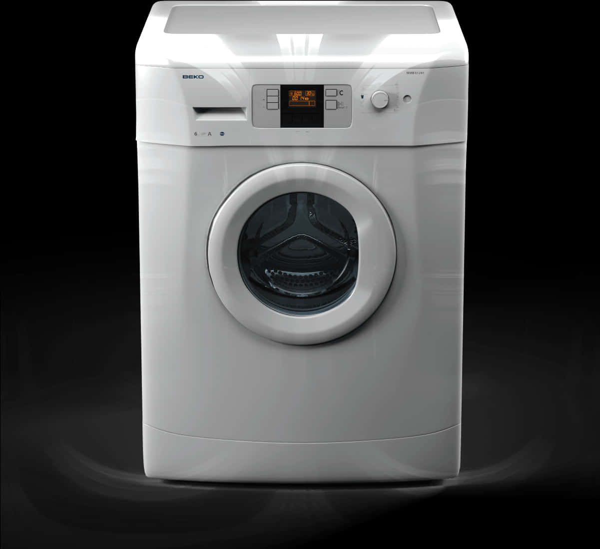 Modern Front Load Washing Machine