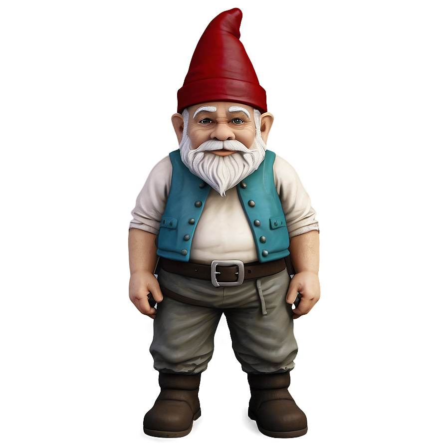 Modern Garden Gnome Png 06132024