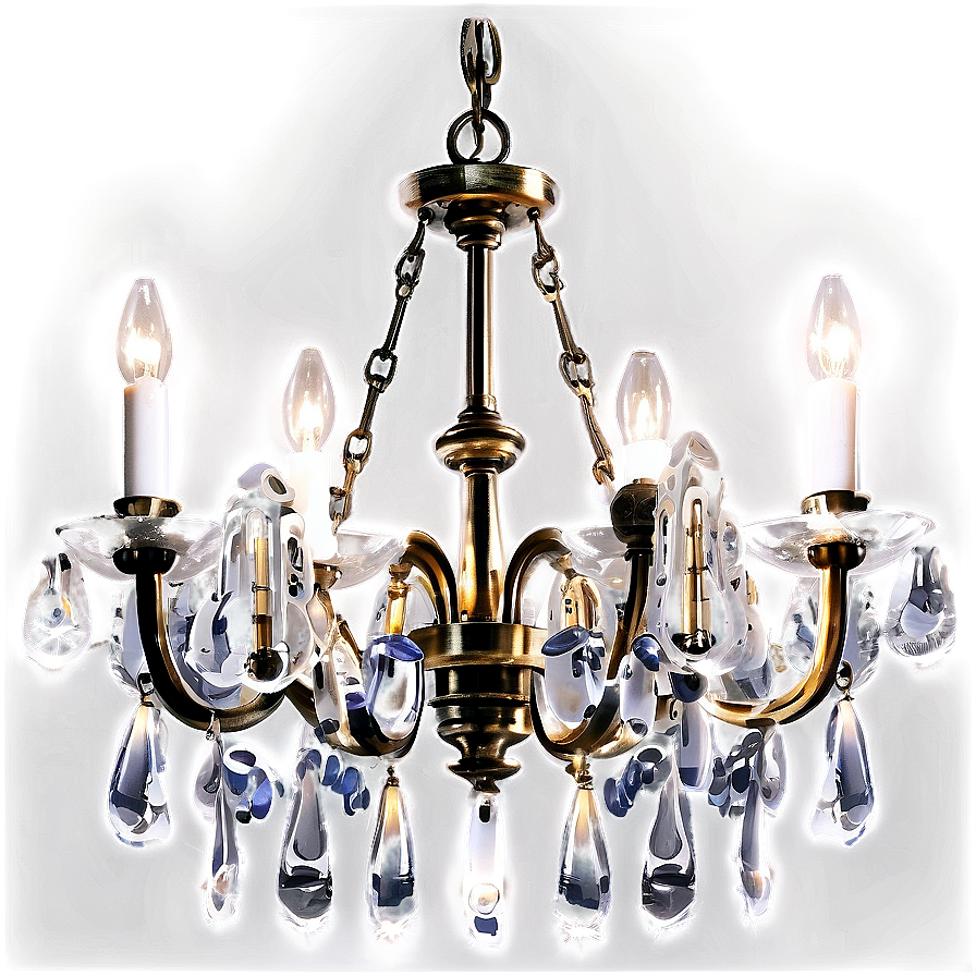 Modern Glass Chandelier Png 06282024