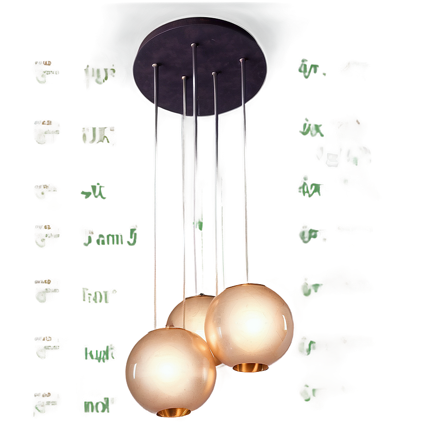 Modern Globe Chandelier Png Jro