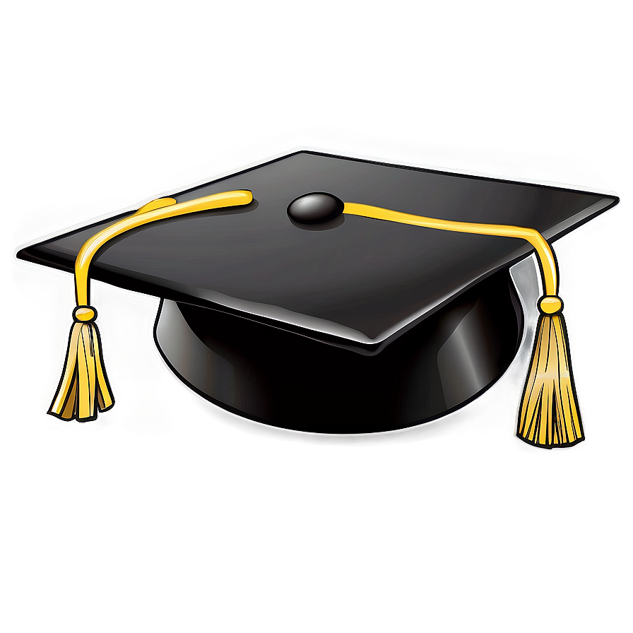 Modern Graduation Cap Clipart Png Roj36