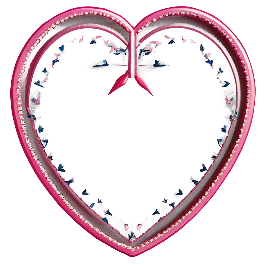 Modern Heart Outline Png Dik72