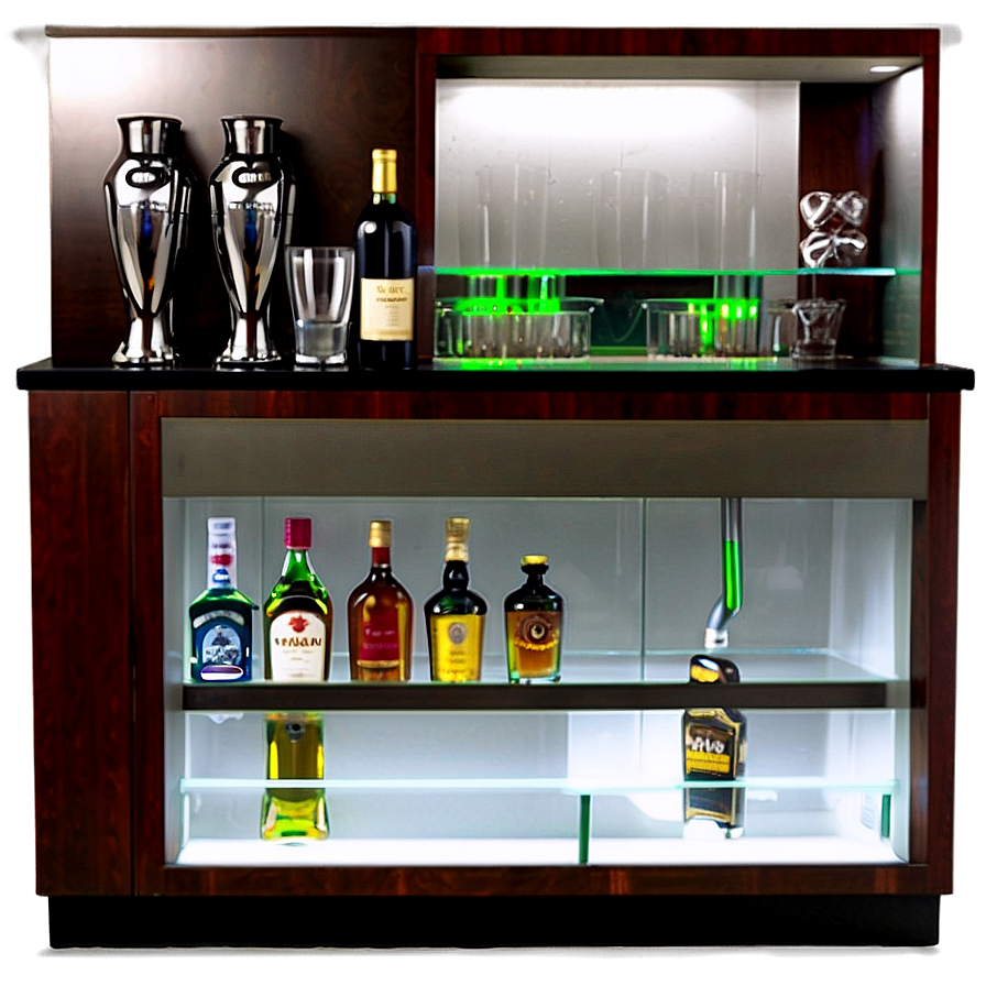 Modern Home Bar Setup Png 26