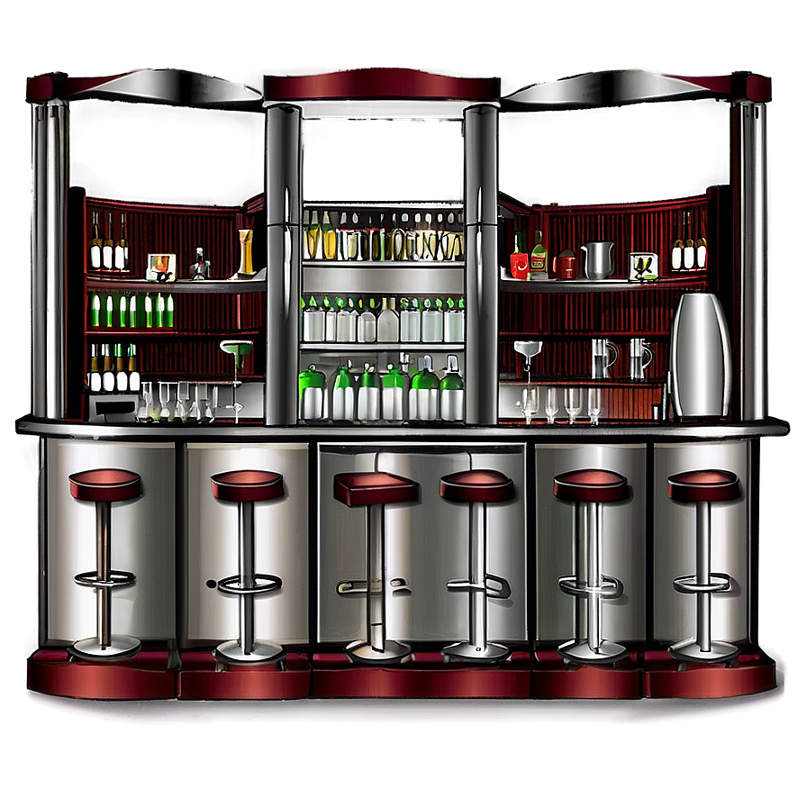 Modern Home Bar Setup Png 86