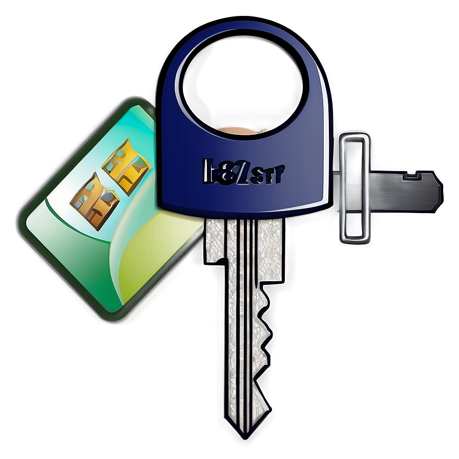 Modern House Key Png 06292024