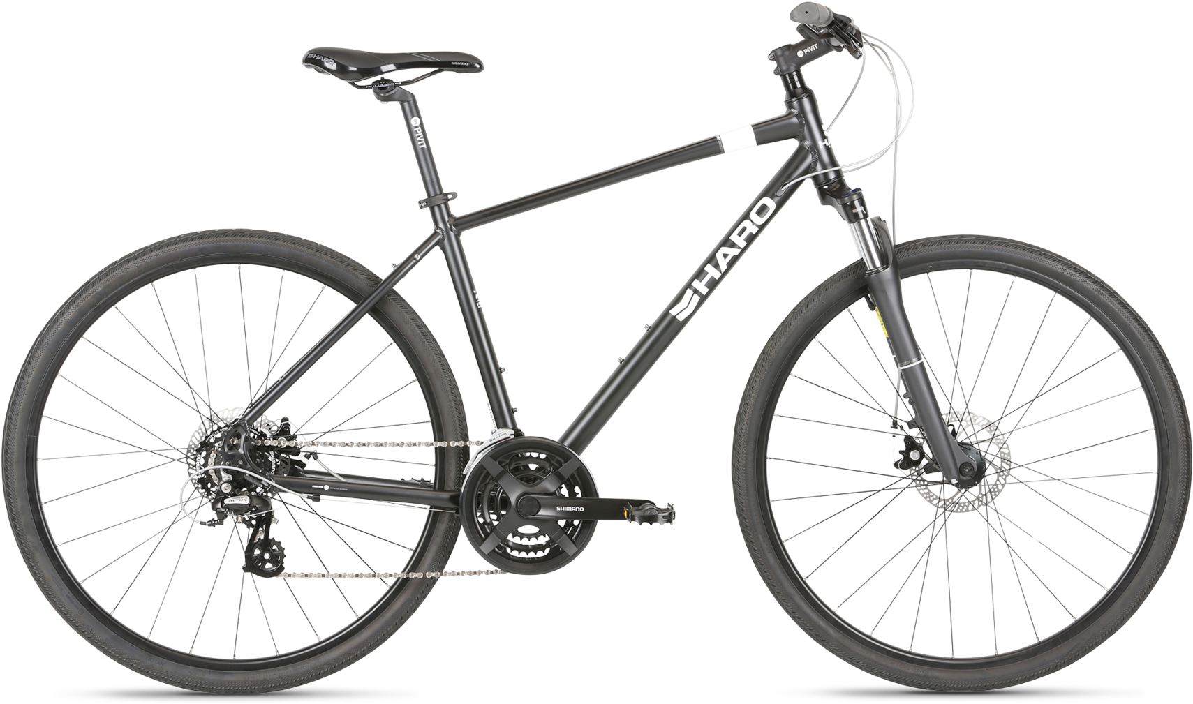 Modern Hybrid Bicycle