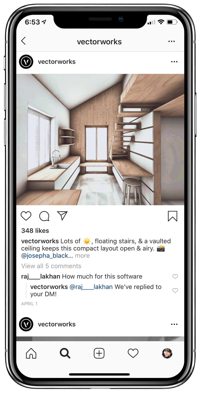 Modern Interior Design Instagram Post