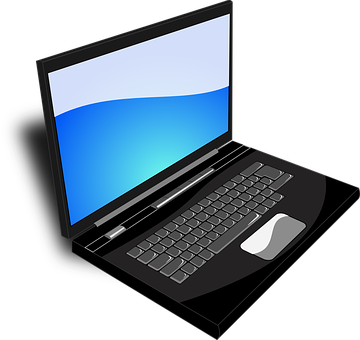 Modern Laptop Illustration