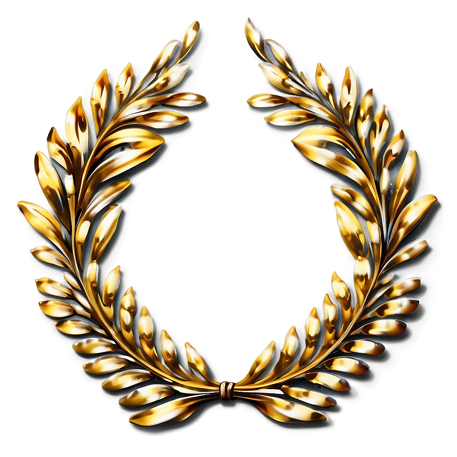 Modern Laurel Wreath Png 19