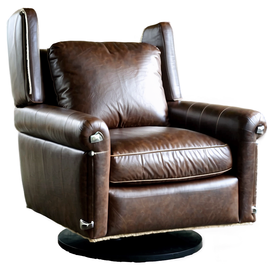 Modern Leather Chair Png Orc