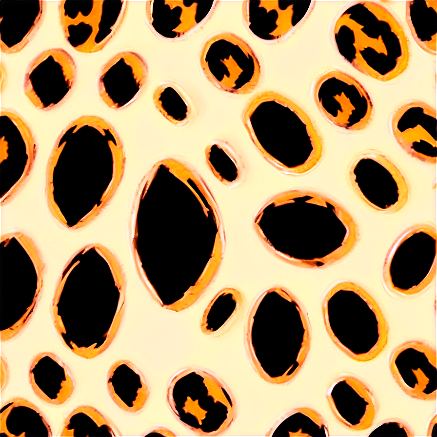 Modern Leopard Print Design Png 36