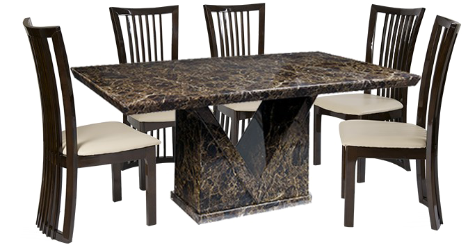 Modern Marble Dining Table Set