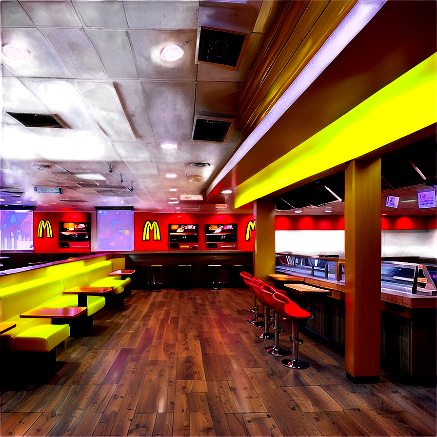 Modern Mcdonald's Interior Png Xdt