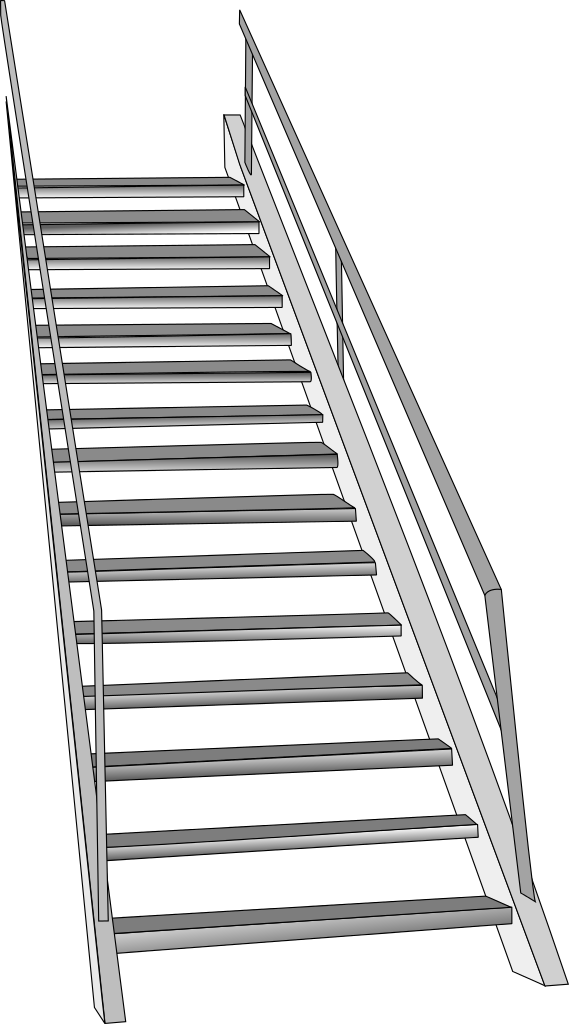 Modern Metal Staircase Design