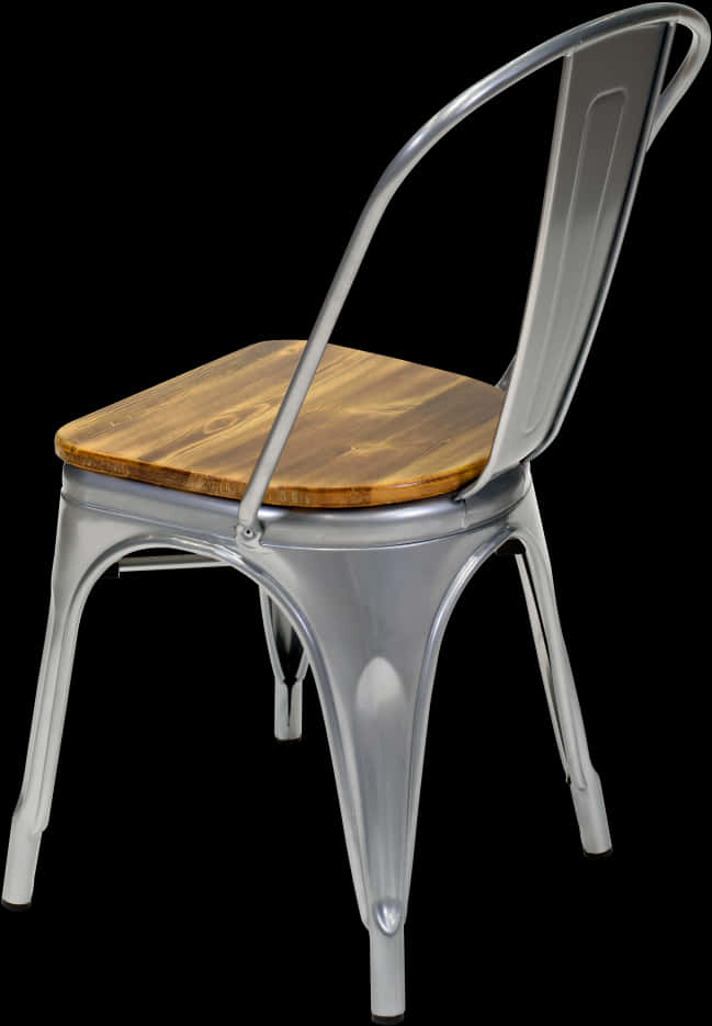 Modern Metaland Wood Chair