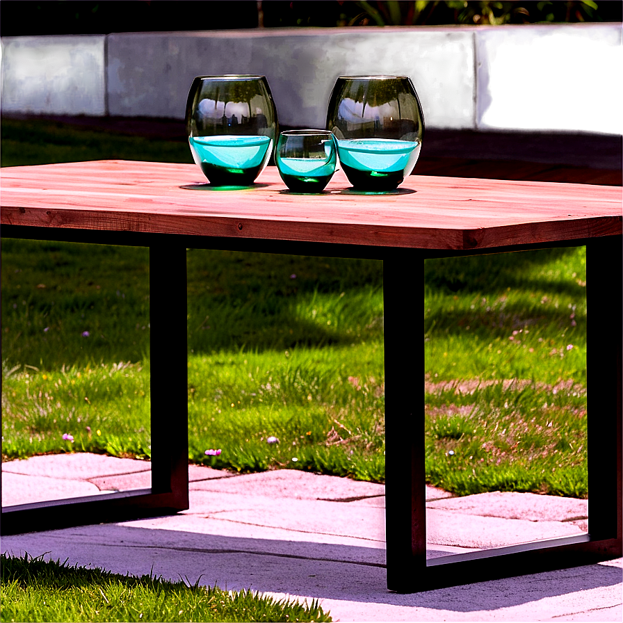 Modern Outdoor Table Png Lwu