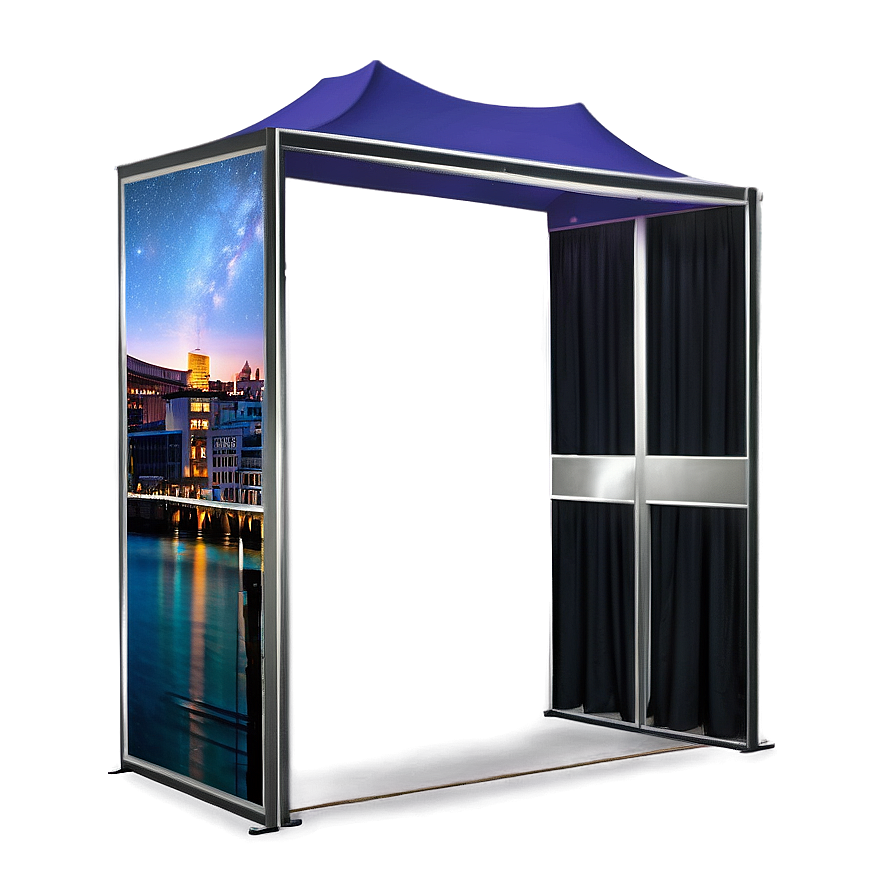 Modern Photo Booth Setup Png 06202024